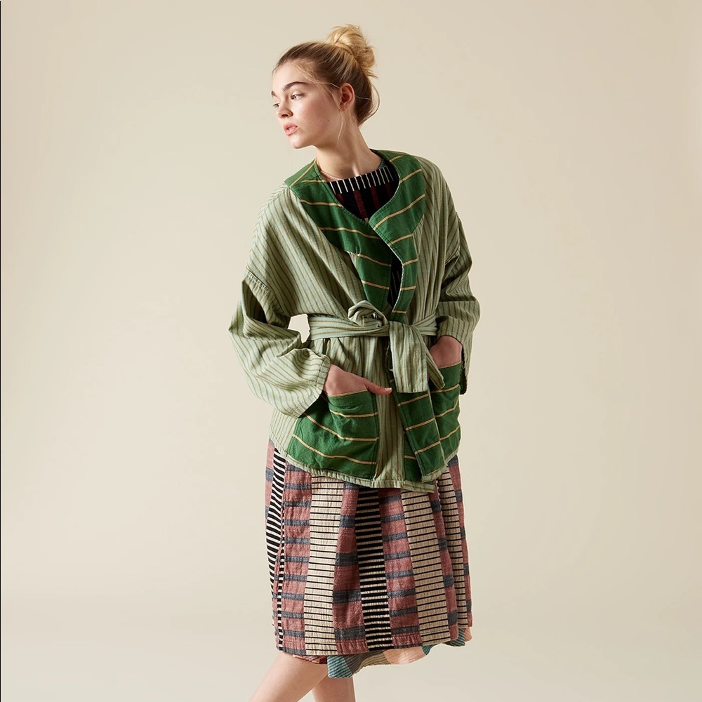 SOLD Ace & Jig Eucalyptus Sail Cardigan
